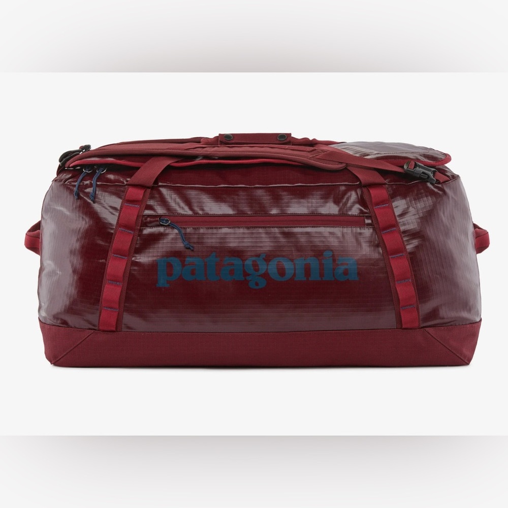 40L Patagonia wax red duffel bag